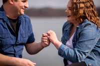 Brooke and Ryan Wampum Lake Engagements 2017