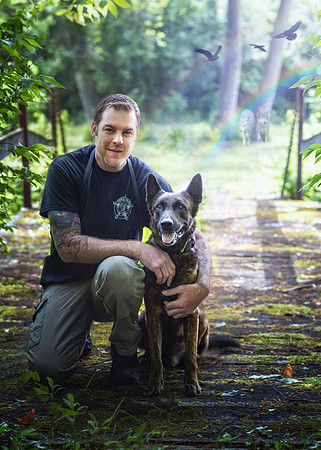 Lycan rainbow bridge with wolves
